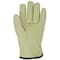 Magid Leather Drivers Gloves, Slip On Cuff, Straight Thumb Thumb, Tan, L 12 PK B6540E-L - alternate 3